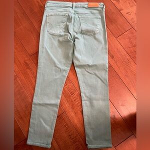 Big Star jeans, bluish green color